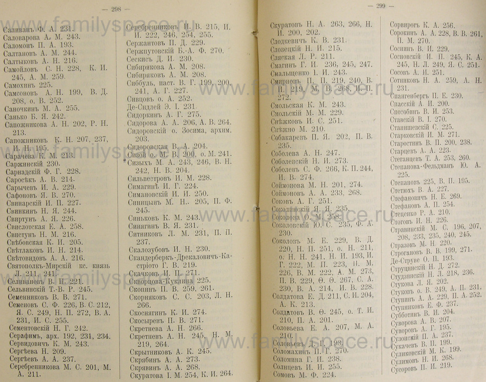 Поиск по фамилии - Памятная книжка Иркутской губернии на 1914 год, страница 298