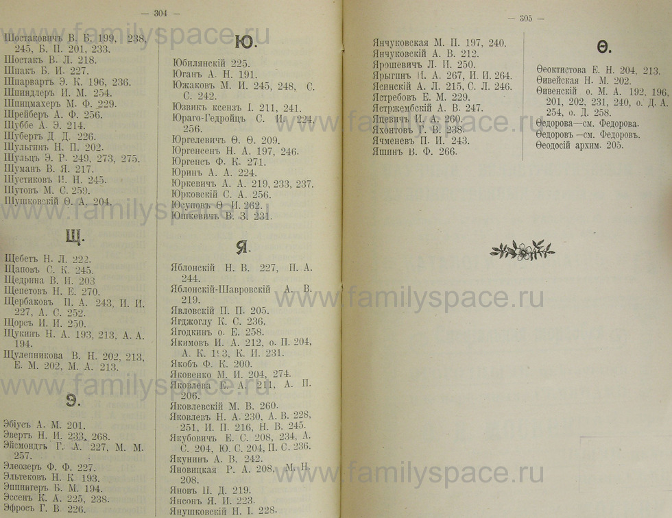 Поиск по фамилии - Памятная книжка Иркутской губернии на 1914 год, страница 304