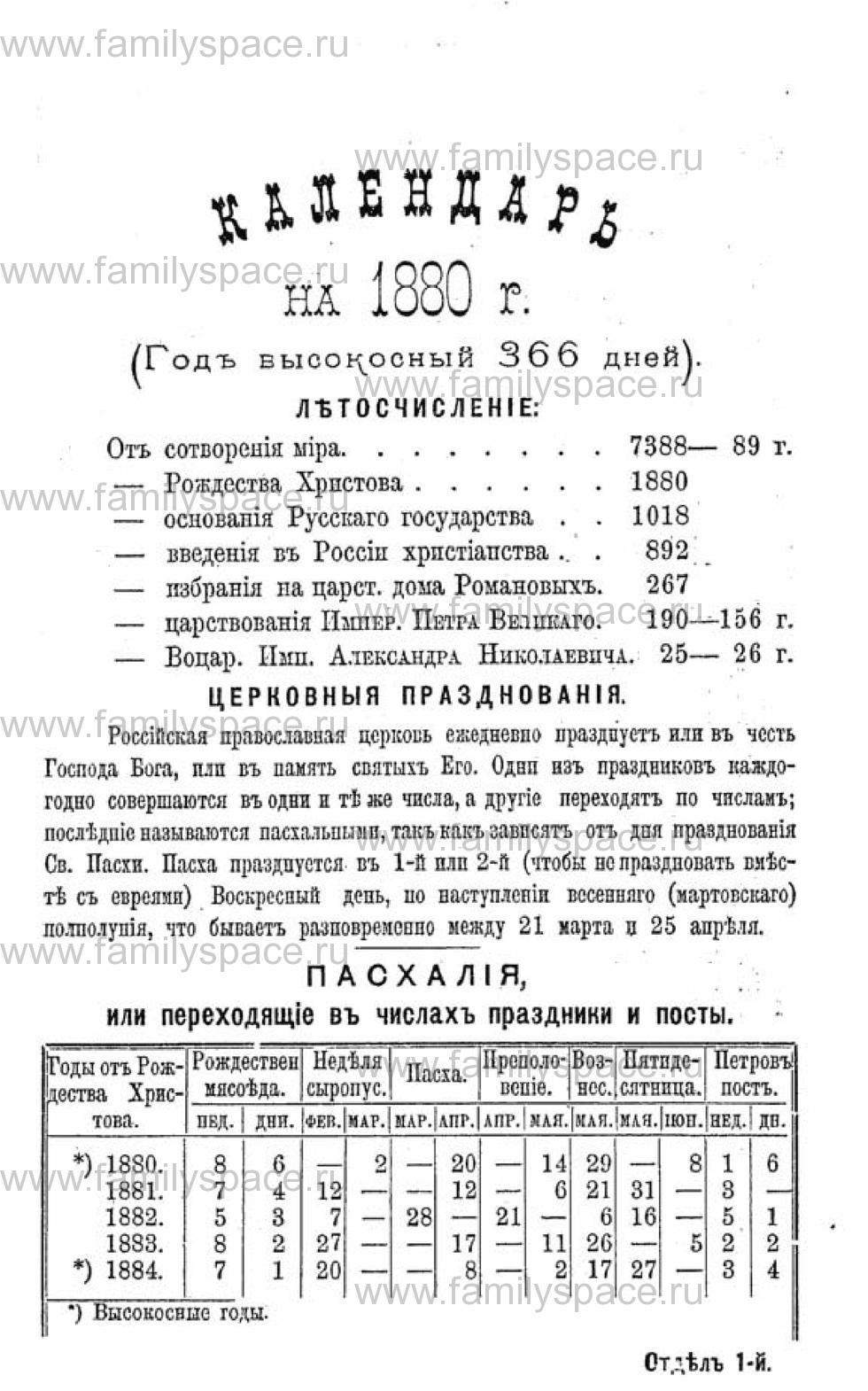Поиск по фамилии - Календарь Вятской губернии - 1880, страница 1003