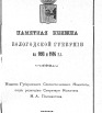 Адрес-календарь Вологодской губернии на 1893 и 1894 гг